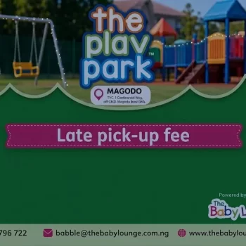 Late Pickup fee (After 06:00pm | N5000/hour)